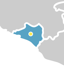 Outline of the state of Colima
