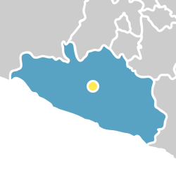 Outline of the state of Guerrero