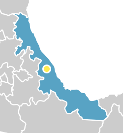 Outline of the state of Veracruz